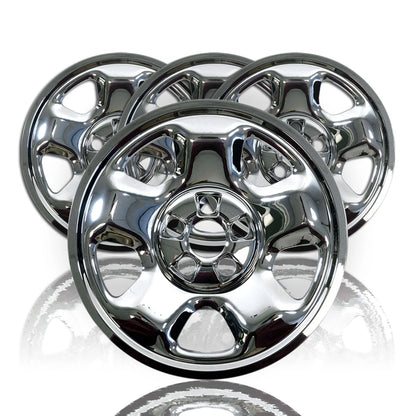 17" Wheel Covers Rim Skins Hub Caps CHROME for 2006-15 Honda RIDGELINE PILOT