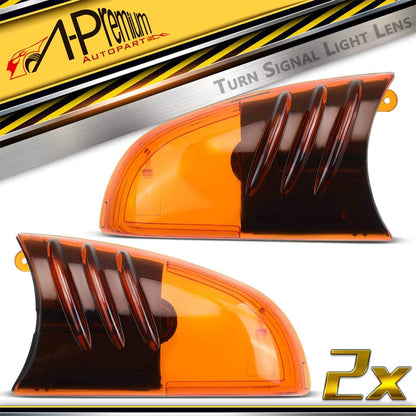 2X Turn Signal Light Lens for Buick Rainier (2004–2007) GMC Envoy (2002–2009)