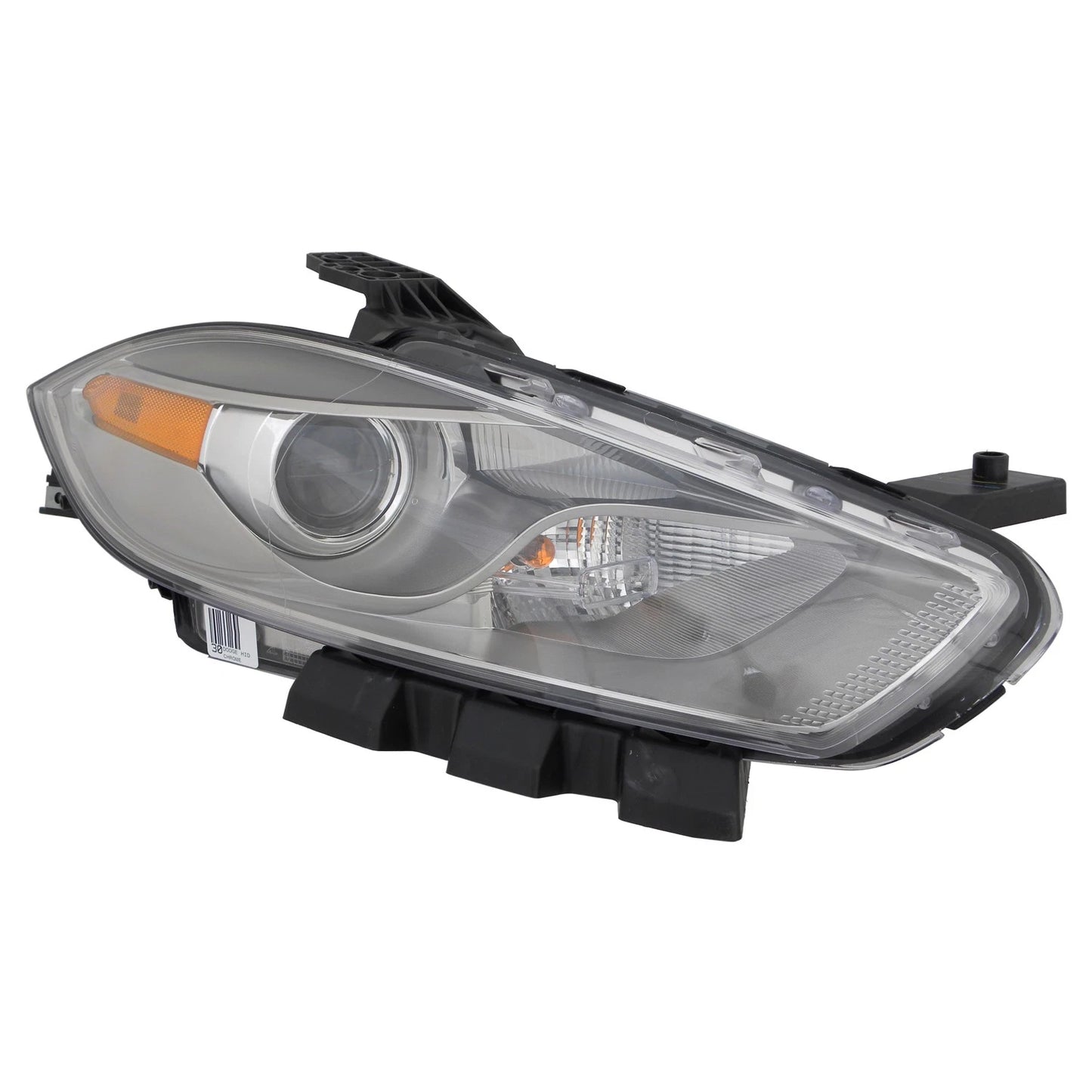 Replacement Chrome Passenger Side HID Head Light Lens/Housing