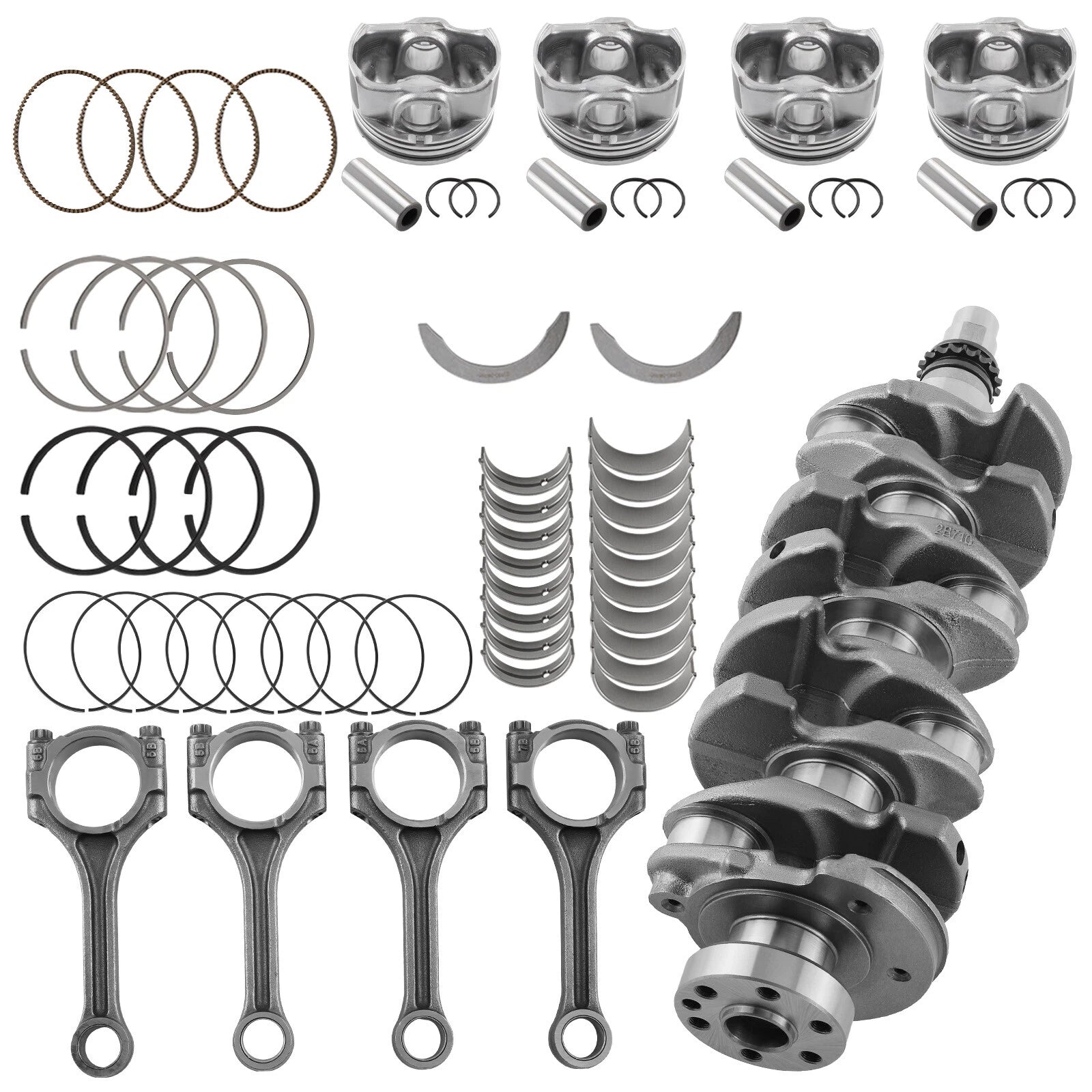 Engine Overhaul Rebuild Kit for Hyundai KIA 1.6L (2011–2016)