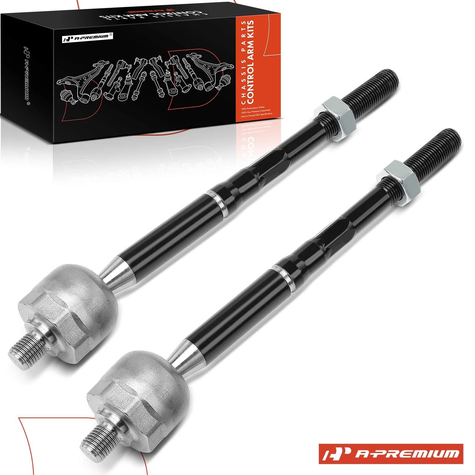 2X Front Inner Tie Rod Ends for Chevy Cruze Volt (2016–2019)