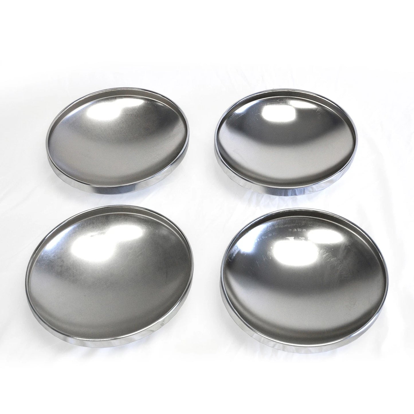 Chrome Baby Moons Wheel Cover Center Hubcap Set for Hot Rod (1950–1970)