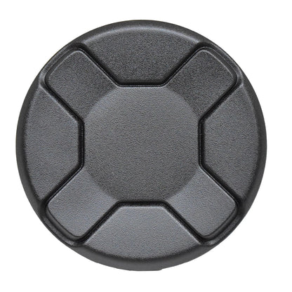 Replacement Black Textured Polypropylene Passenger Side Fog Light Cover
