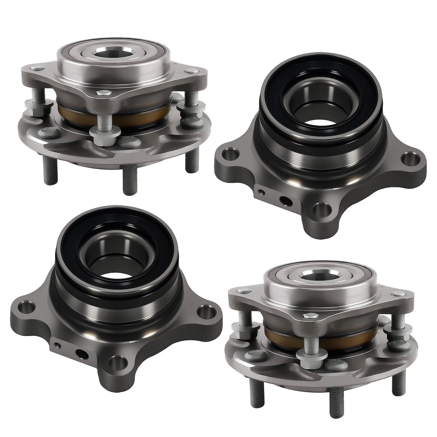 Front Rear Wheel Bearing Hub for Toyota 4Runner 4WD (2003–2016)