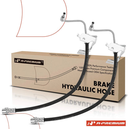 2X Rear Brake Hydraulic Hose for Chevy Cruze (2011–2016)