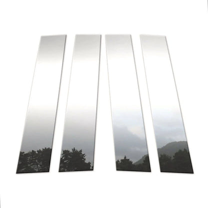 4Pc Chrome Pillar Post Covers for Dodge Avenger (2008–2014)
