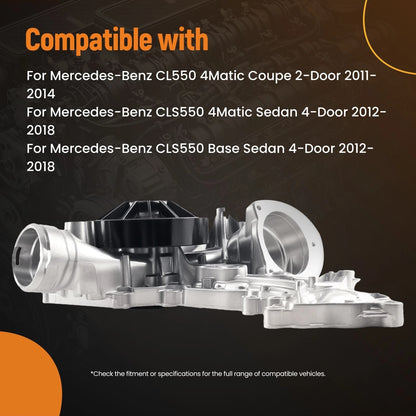 Belt-Driven Water Pump for Mercedes S550 SL550 ML550 (2012–2014)