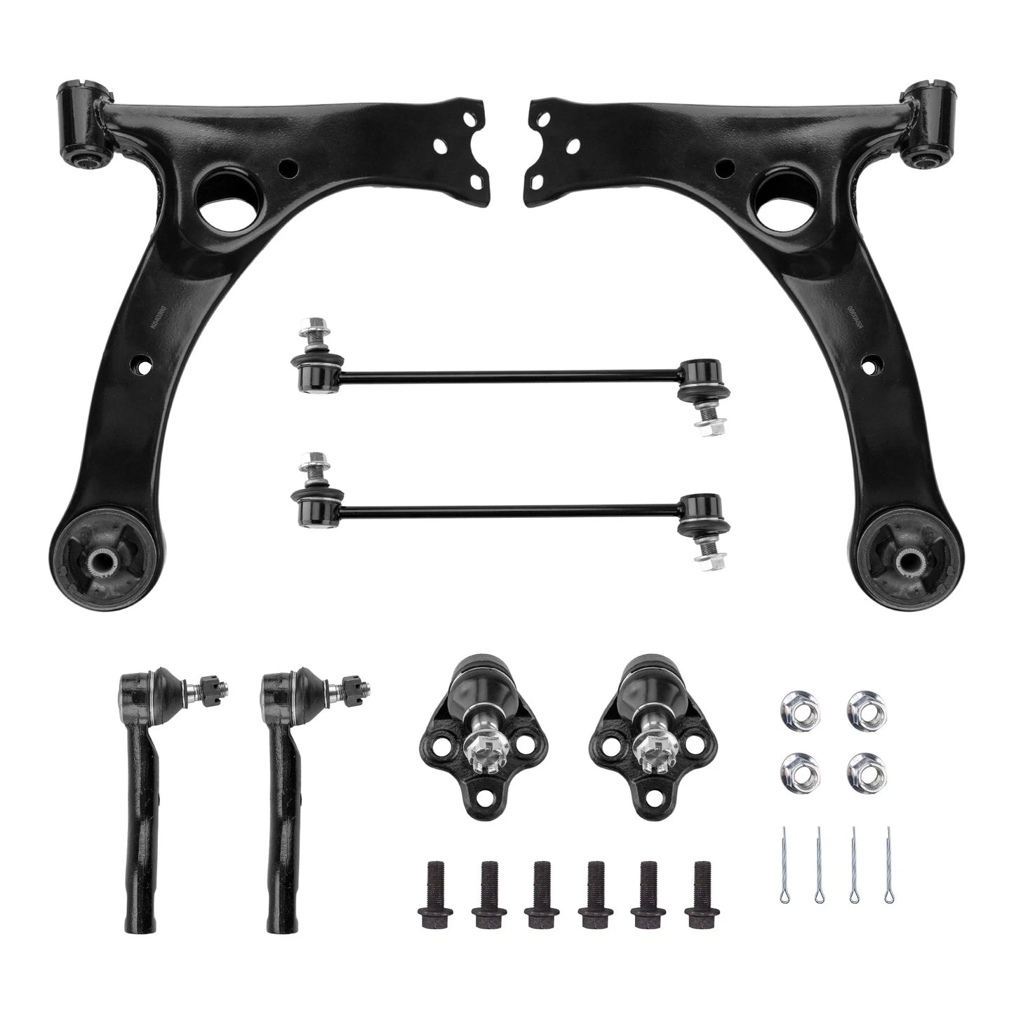 Front Suspension Ball Joints and Tie Rods for Toyota Corolla (2003–2008)
