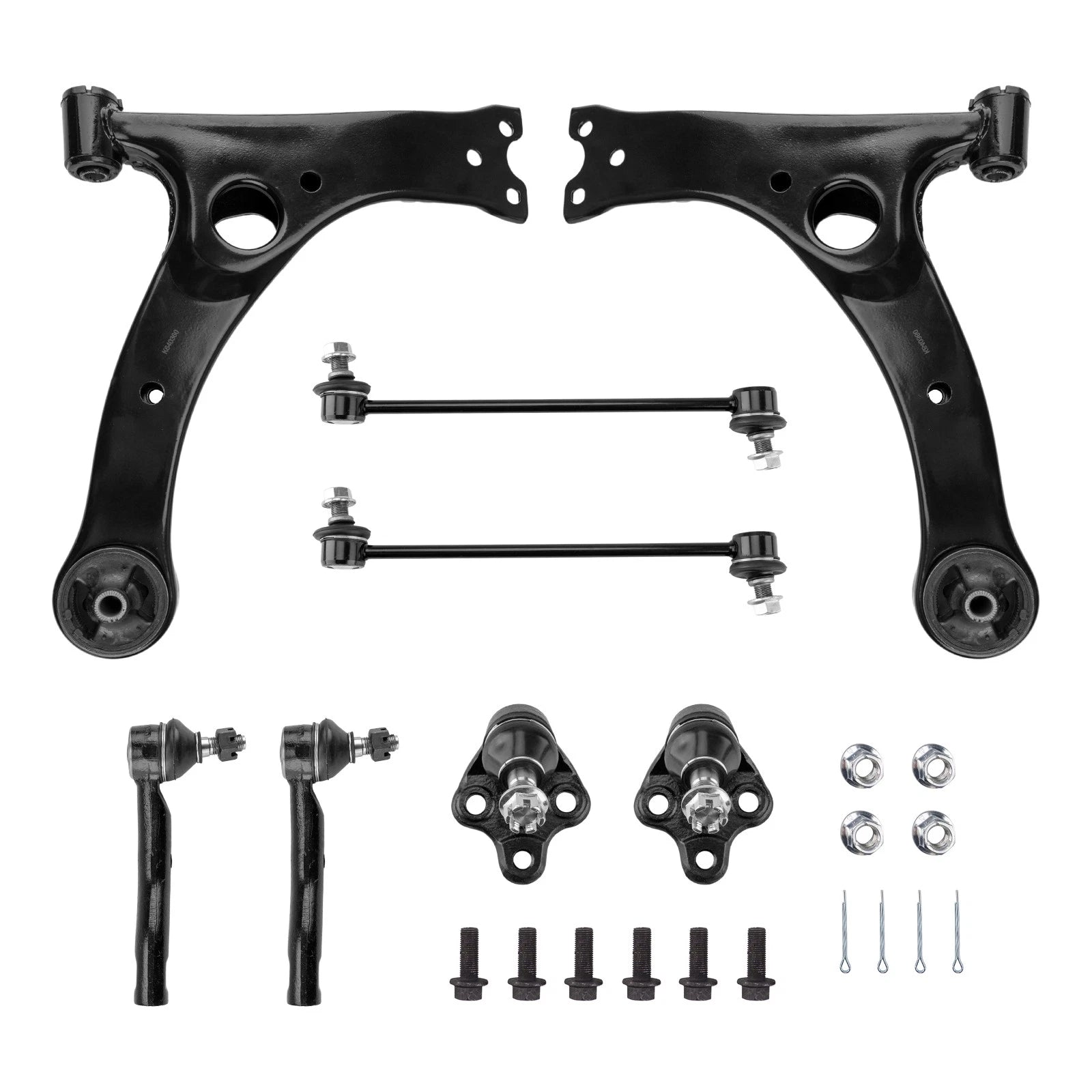 Front Suspension Ball Joints and Tie Rods for Toyota Corolla (2003–2008)