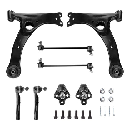 Front Suspension Ball Joints and Tie Rods for Toyota Corolla (2003–2008)