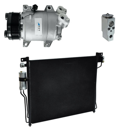 AC Compressor Kit With Condenser for Nissan Pathfinder 5.6L (2010–2010)