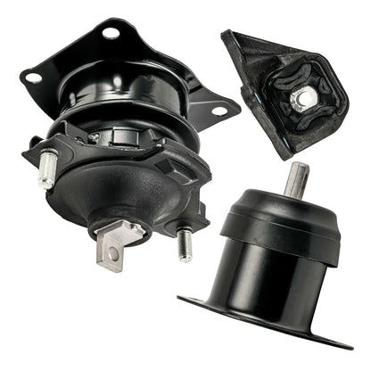 3PCS Engine Motor & Trans Mount Set for Honda Accord V6 (2007–2007)