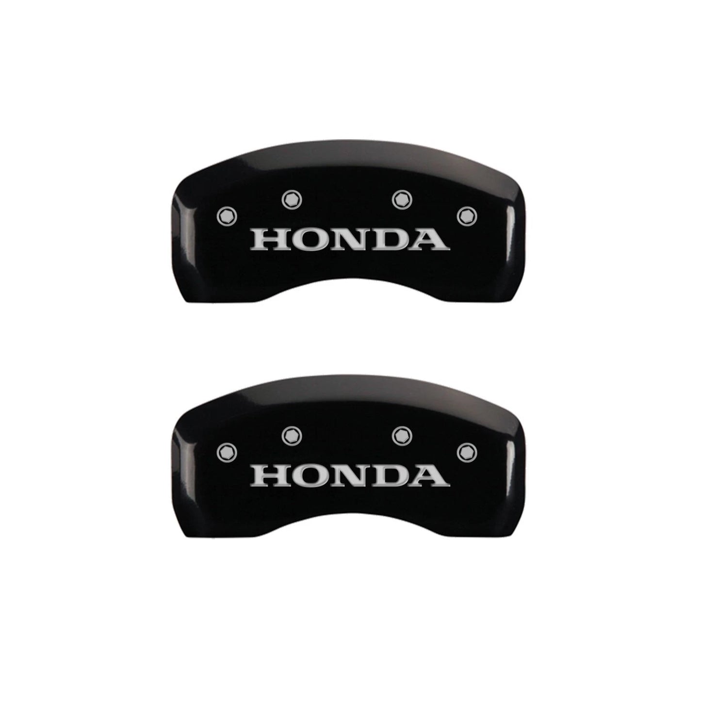 Black Caliper Covers for 2004-2005 Honda Civic Si by MGP