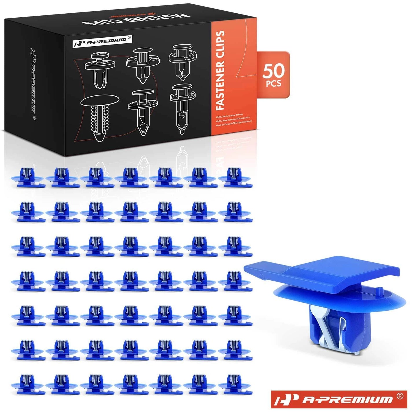 50x Interior Trim & Windshield Pillar Retainer Clips for Chevy GMC
