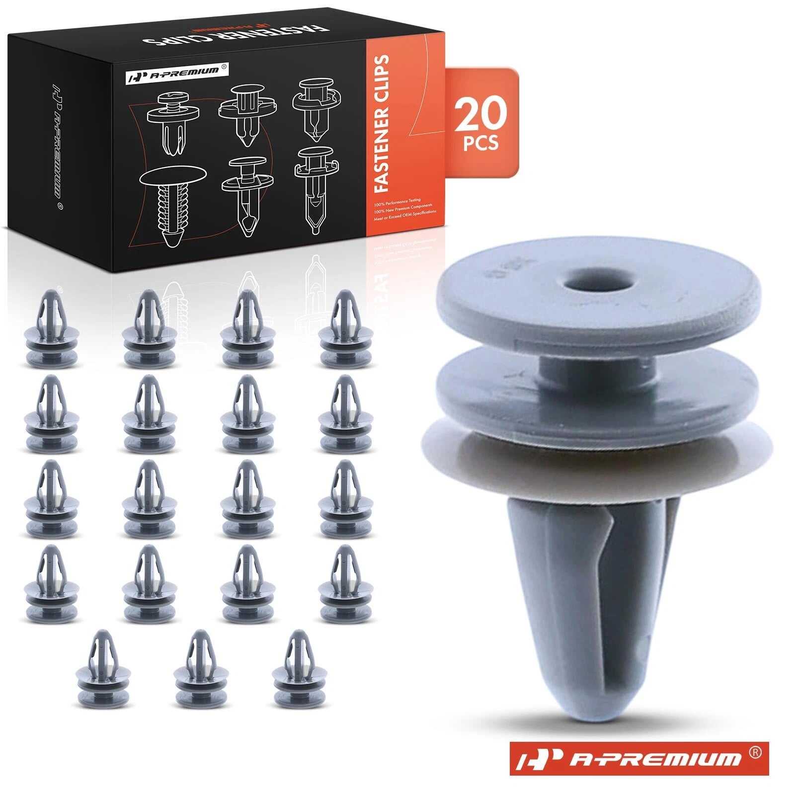 20x Nylon Trim Panel Retainers for Chevrolet Tahoe GMC Yukon