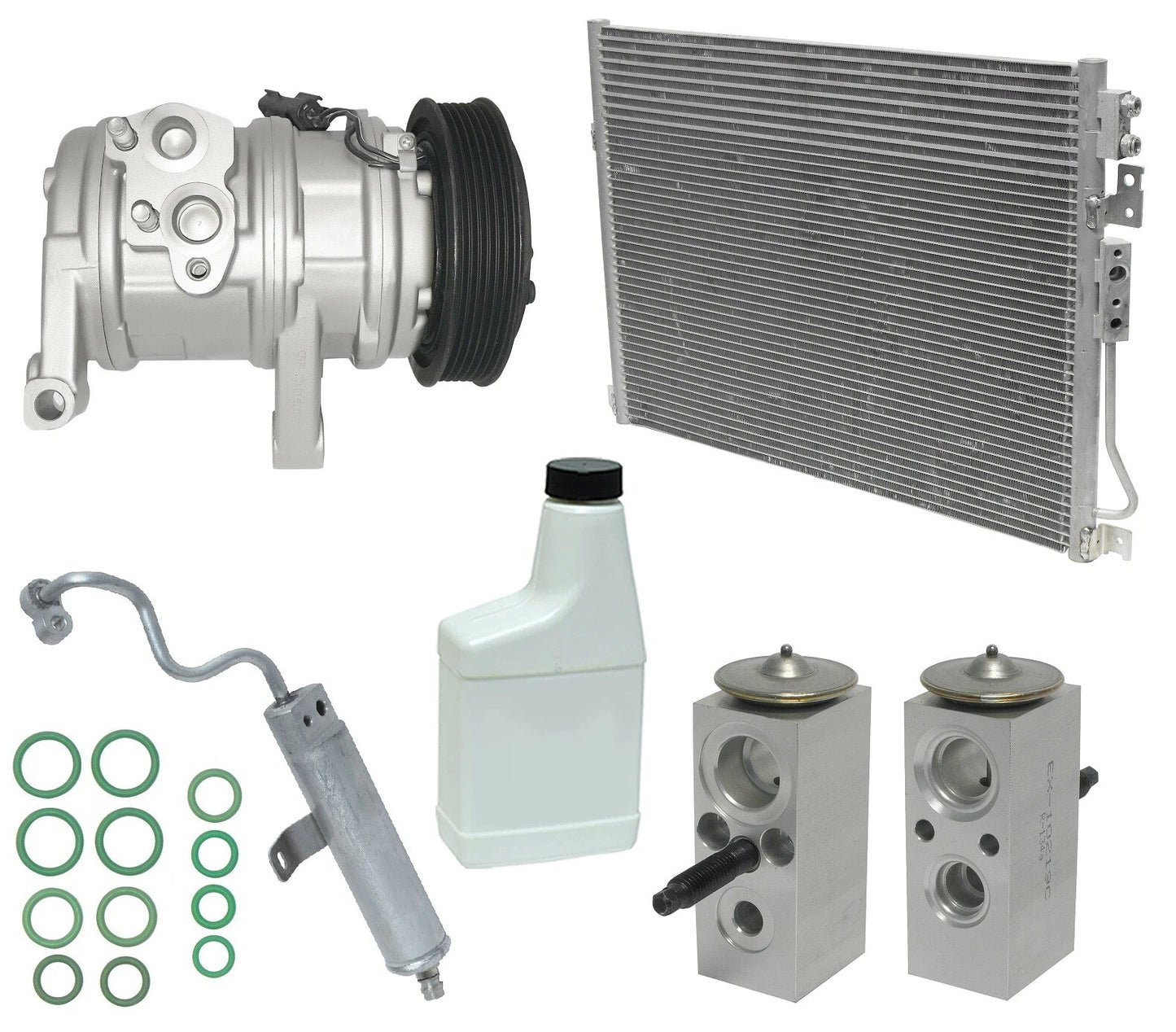AC Compressor Kit With Condenser for Ford Falcon BA (2002–2004)