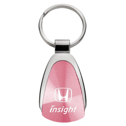 Pink Teardrop Keychain - Officially Licensed for Honda Insight