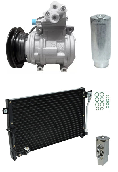 AC Compressor Kit With Condenser for Mitsubishi Montero 3.5L (1998–2000)