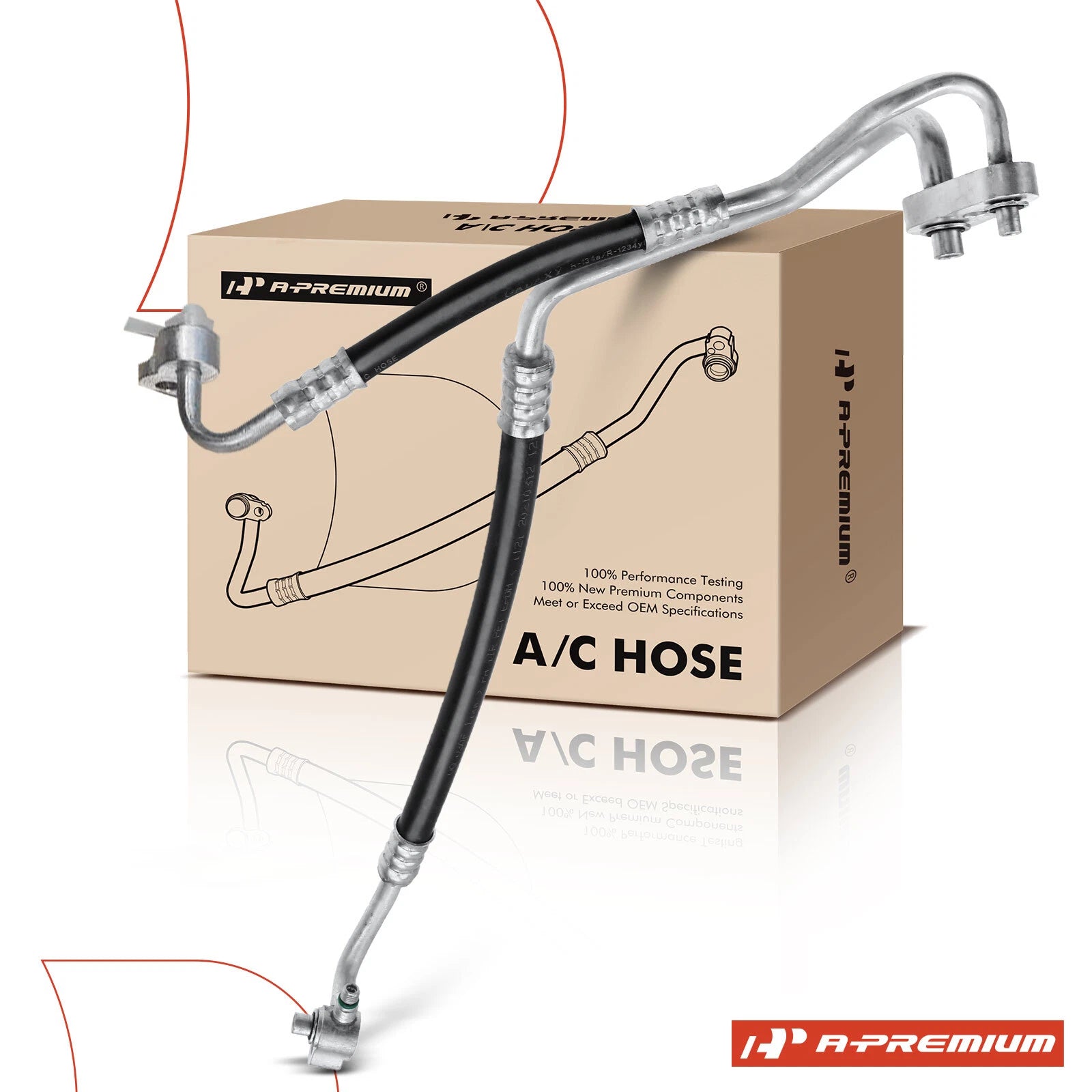 A/C Suction & Discharge Line Hose Assembly for Chevy Sonic (2013–2018)