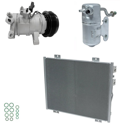 A C Compressor Kit With Condenser for Ram Dakota 3.7L (2011–2011)