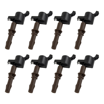 Black Boot Ignition Coil Set for Ford Expedition (2009–2014)