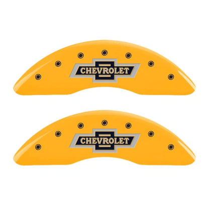 Caliper Covers Set of 4 Engraved for 20-24 Chevy Silverado 3500 HD