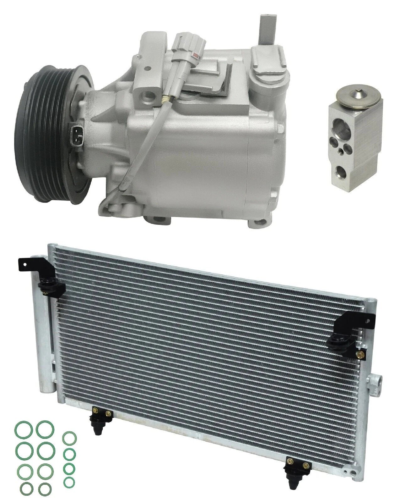 AC Compressor Kit With Condenser for Subaru Outback 3.0L (2005–2014)