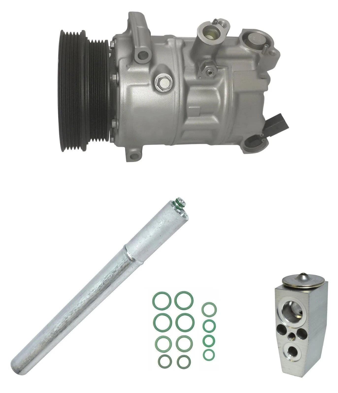 A/C Compressor Kit Replacement for Volkswagen Beetle 2.5L (2014–2014)