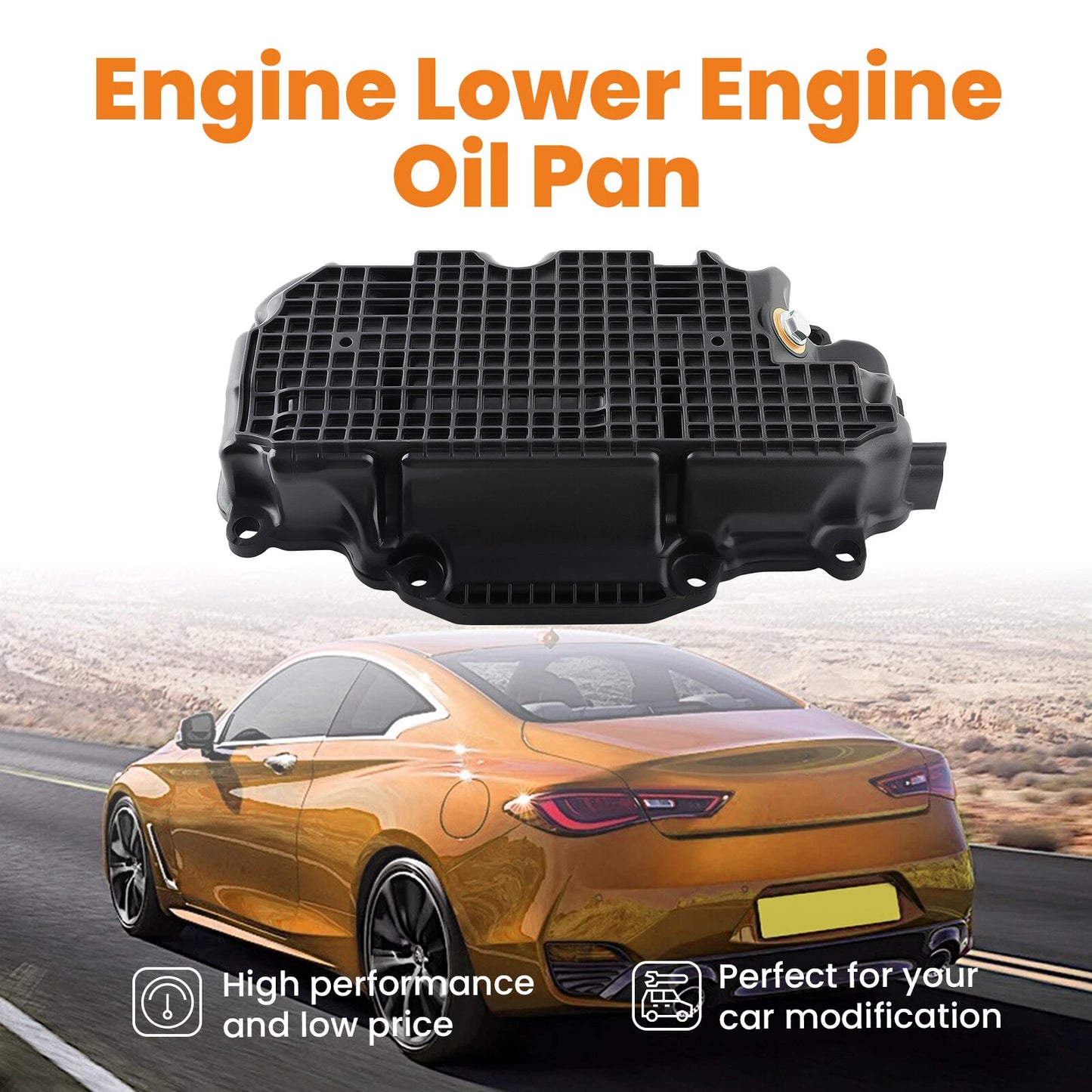 Lower Engine Oil Pan for Infiniti Q50 Q60 (2016–2021)