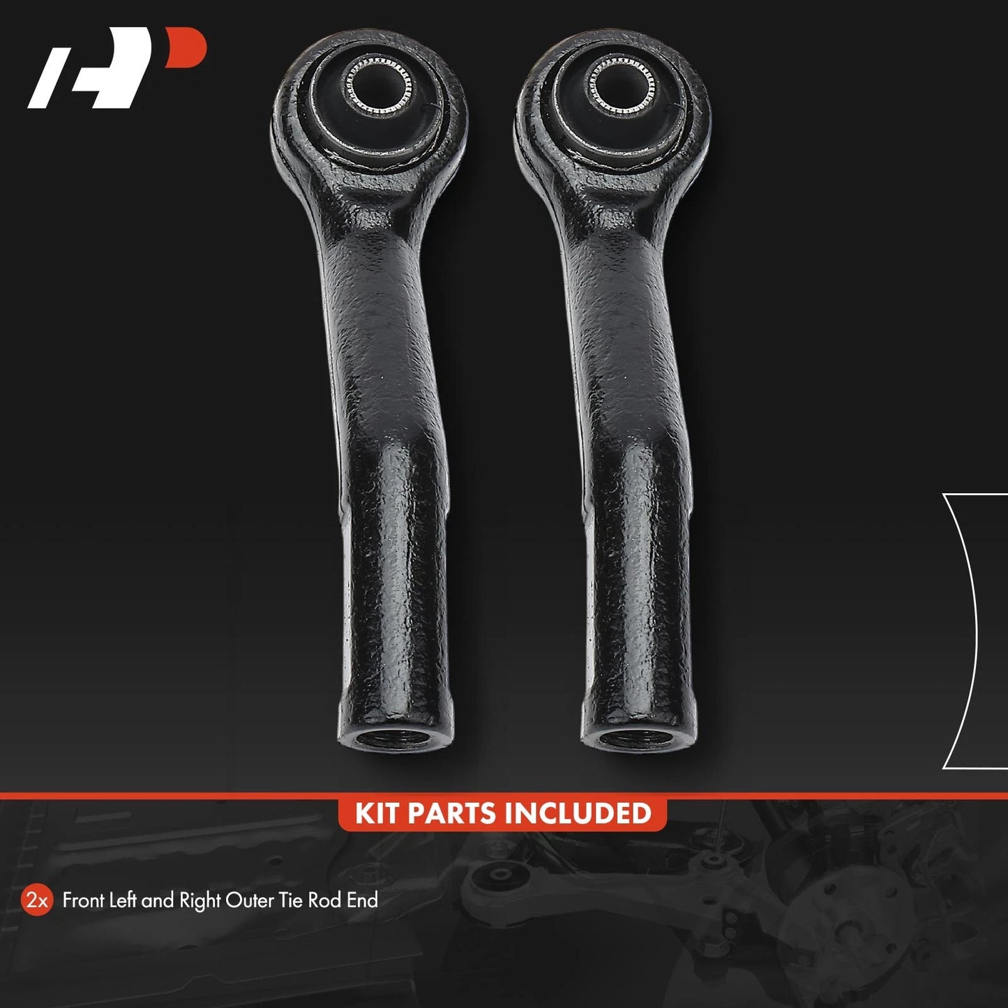 2X Rear Outer Tie Rod End for Buick Rendezvous (2002–2007)
