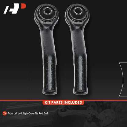 2X Rear Outer Tie Rod End for Buick Rendezvous (2002–2007)