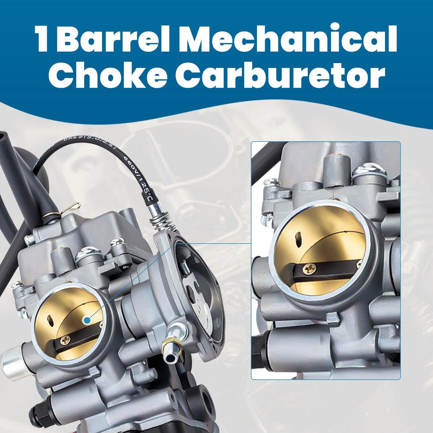 Carburetor for Yamaha Big Bear 400 2X4 4X4 YFM400 (2000–2006)