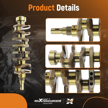 Crankshaft for Toyota Corolla AE86 MR2 (1983–1991) 4AFE 1.6L L4 Gas