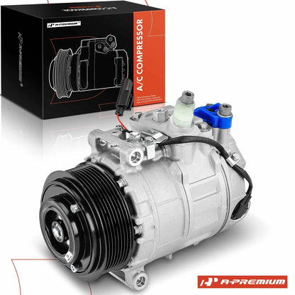 A/C Compressor with Clutch for Mercedes-Benz C32 AMG (2002–2004)