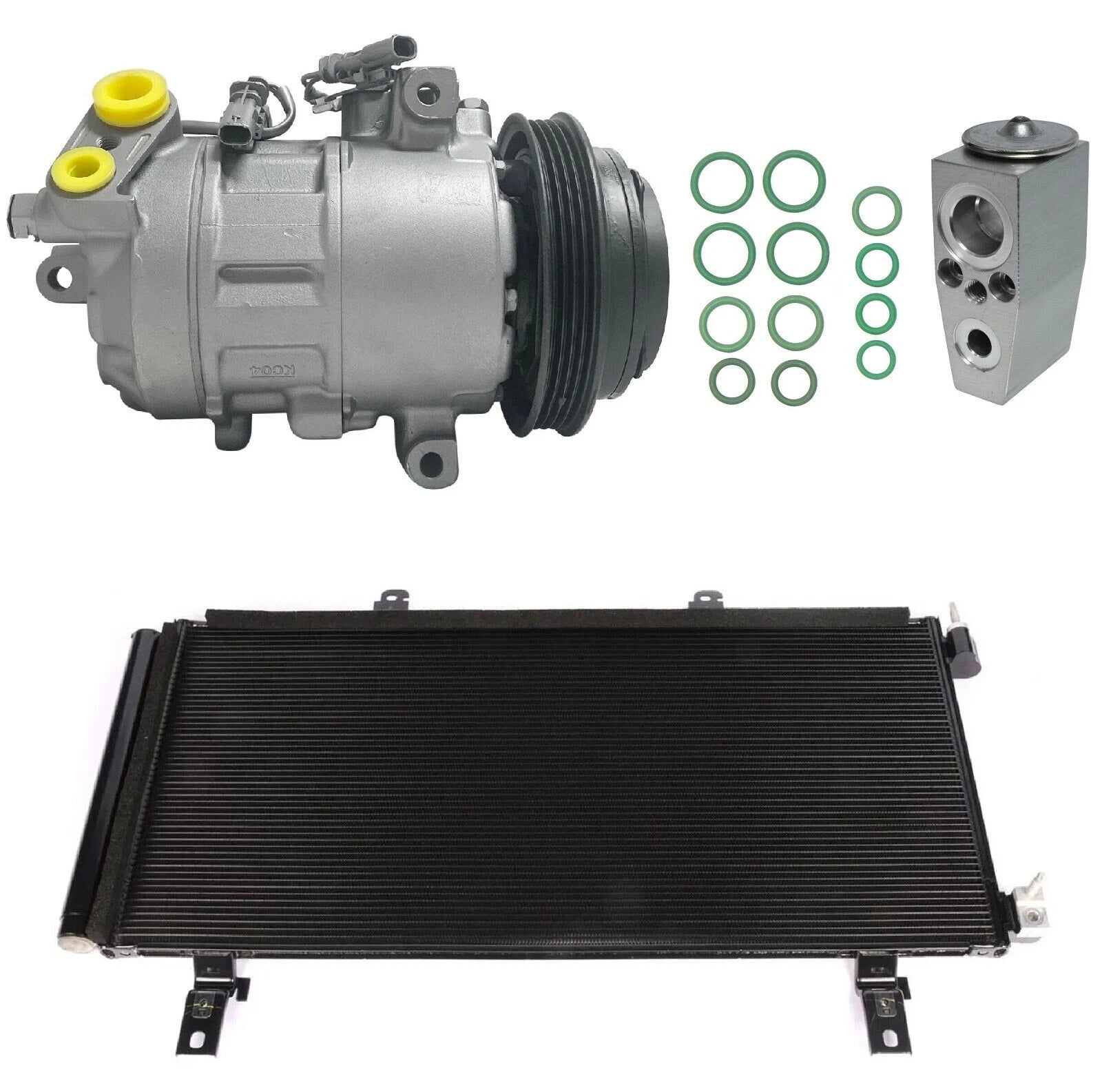 A/C Compressor Kit With Condenser Replacement for Chevrolet Caprice (2012–2012)
