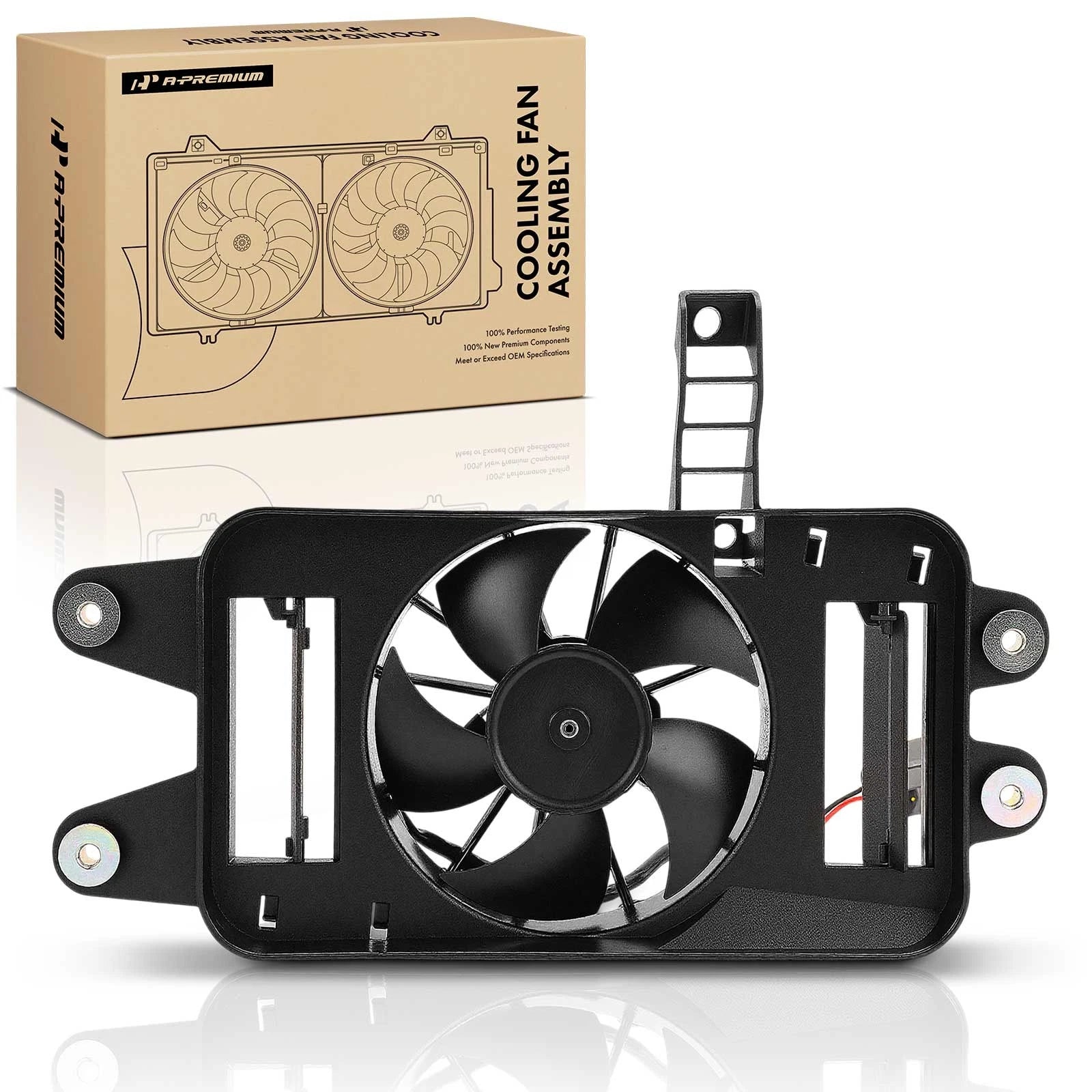 Auxiliary Transmission Cooler Fan with Shroud for Chevrolet Corvette