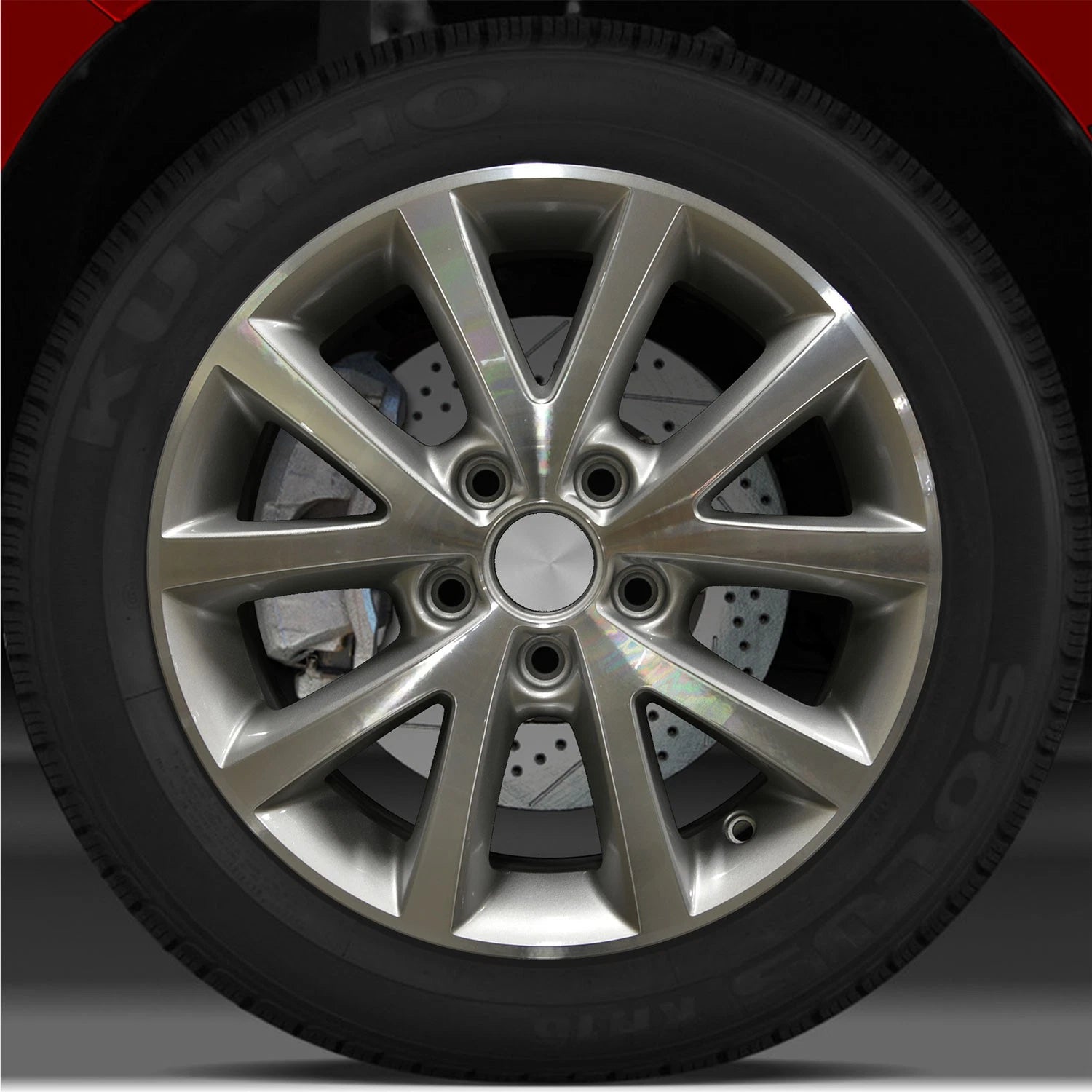16x6.5 Factory Wheel (Fine Bright Silver) For 2010-2015 Volkswagen Jetta