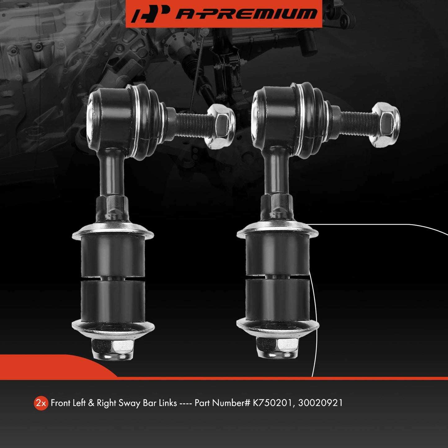 2X Front Sway Bar Link for Suzuki Grand Vitara (1999–2005)