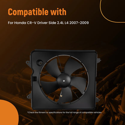 Electric Radiator Cooling Fan for Honda CR-V 2.4L (2007–2009)
