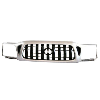 Front Grille Replacement Plastic Gray for Toyota Hilux (2005–2015)