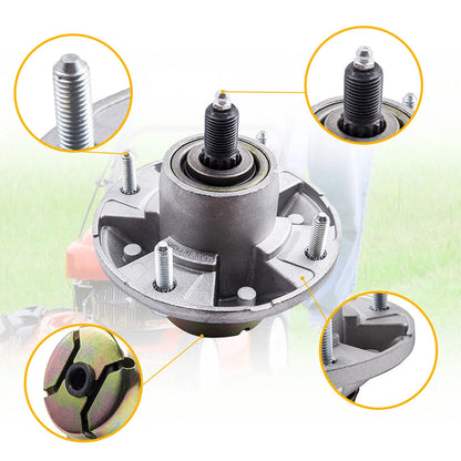 2 Pack Spindle Assembly for John Deere Deck (1998–2009)
