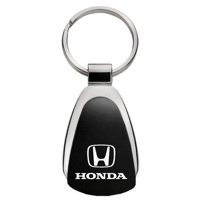Black Teardrop Keychain KCK.HON - Officially Licensed for Honda