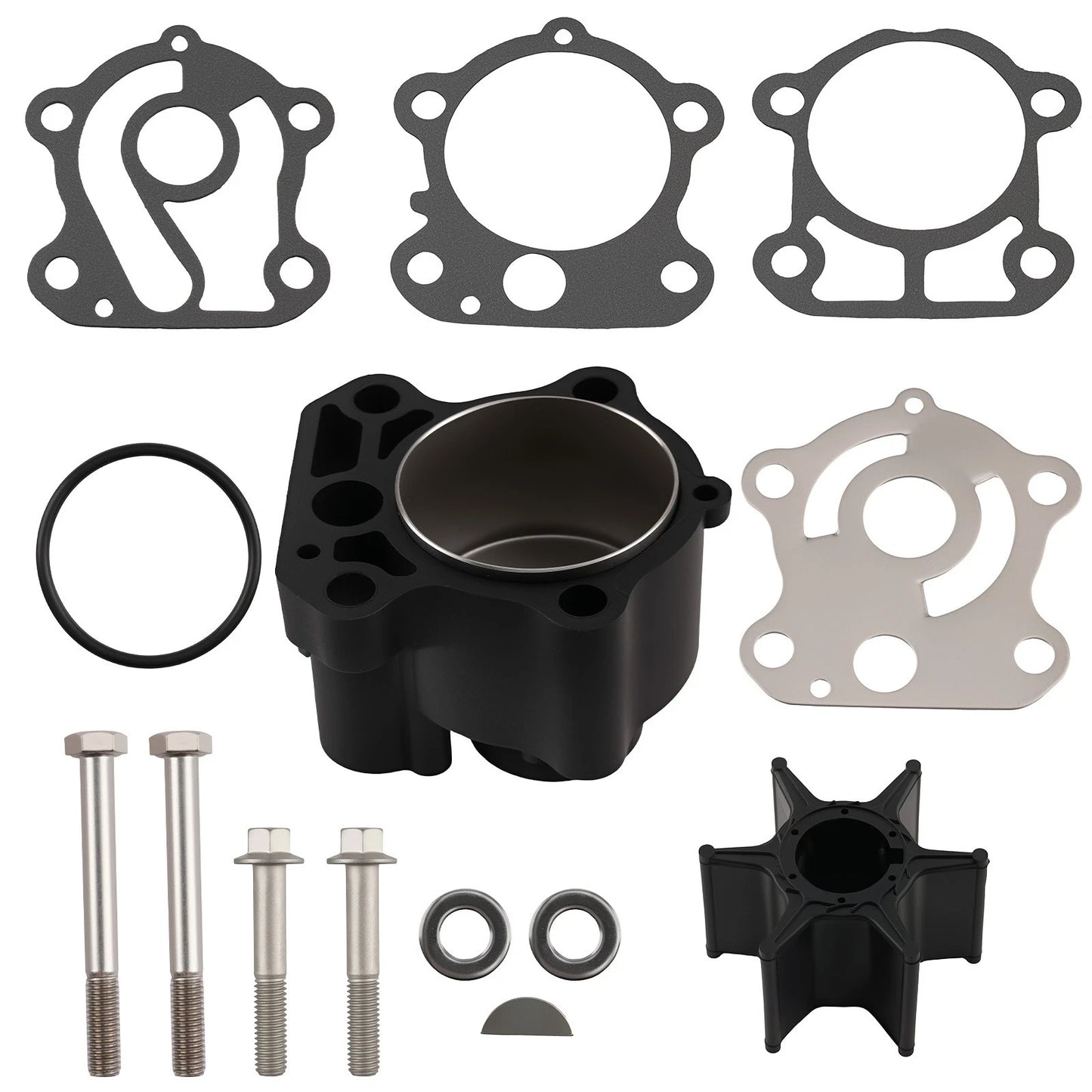 Impeller Water Pump Kit for Yamaha 75HP 80HP 90HP 100HP (2010–2024)
