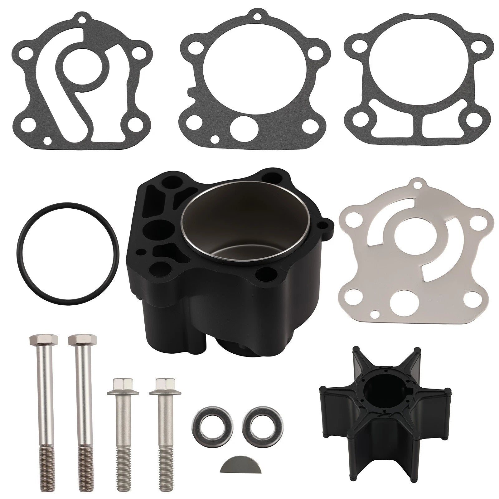 Impeller Water Pump Kit for Yamaha 75HP 80HP 90HP 100HP (2010–2024)