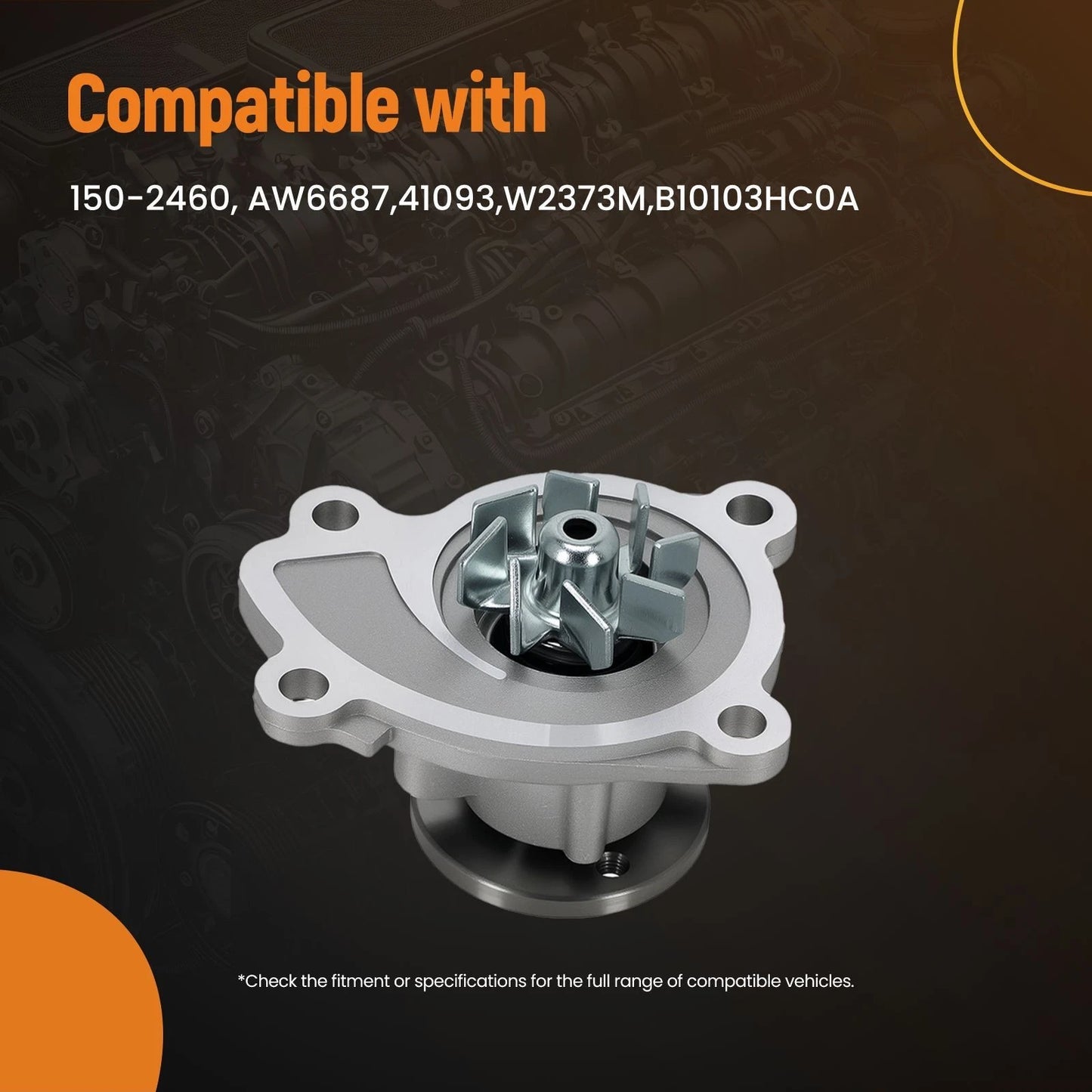 Engine Water Pump for Nissan March Micra Versa (2012–2020)