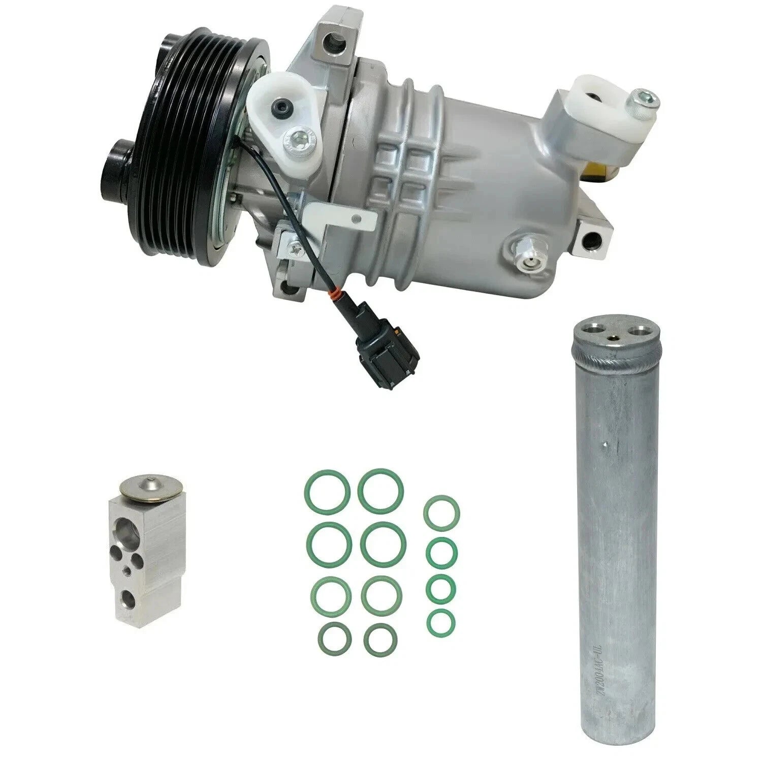 AC Compressor Kit Replacement for Nissan Versa 1.8L (2007–2009)