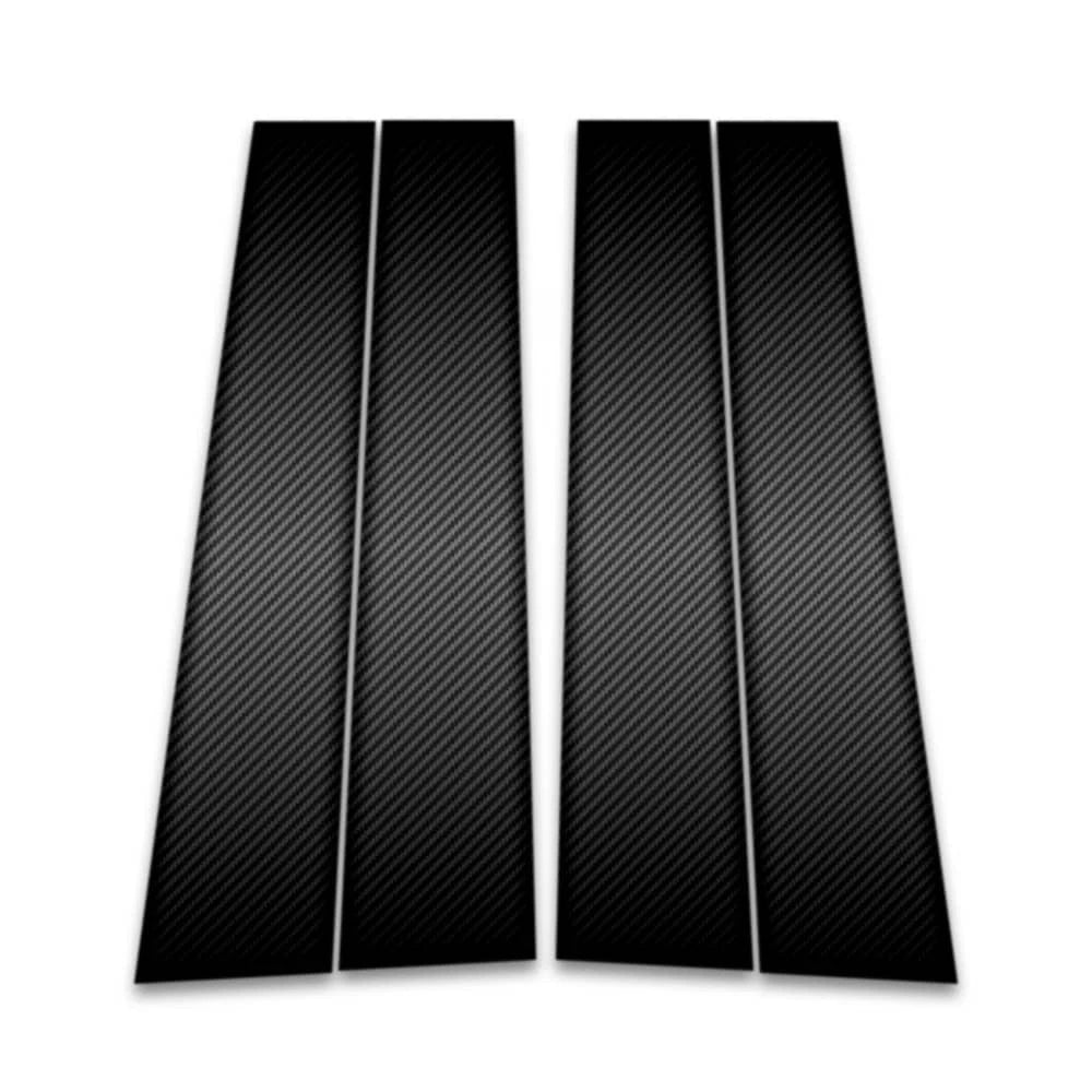 4pc Carbon Fiber Pillar Post Covers for 2007-2009 Saturn Outlook