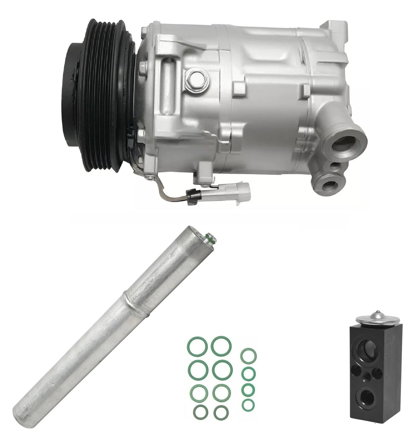 AC Compressor Kit Replacement for Saturn Sky (2009–2010) 2.0L 2.4L Turbo