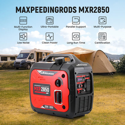 2850W Portable Inverter Generator for Camping Outdoor Gas (2200W–2850W)