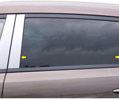 Luxury FX Chrome Pillar Post Trim Kit for Kia Sportage (2011–2016)